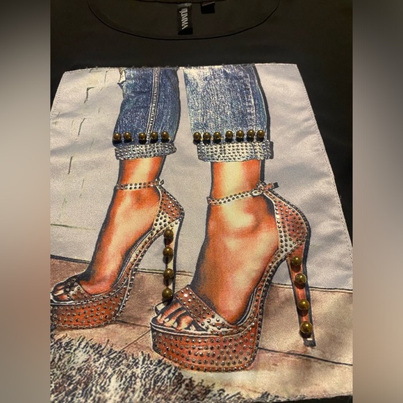 NWOT A’JUMMA EMBELLISHED BLOUSE - Picture 4 of 5